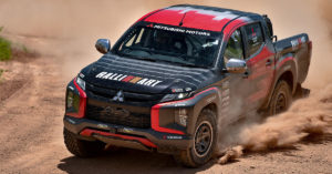 El Mitsubishi L200 supera con éxito las pruebas para participar en el Rally Asia Cross Country